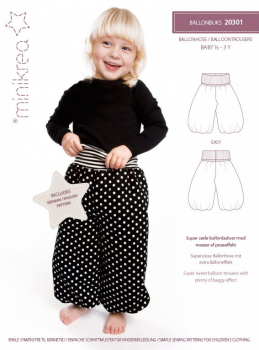 Schnittmuster Ballonhose 20301